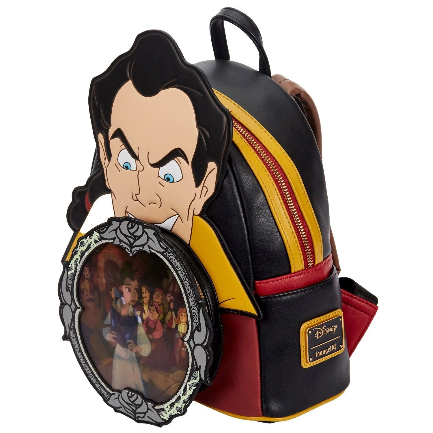 Loungefly Villains Scene Gaston Mini Backpack 4 Loungefly Villains Scene Gaston Mini Backpack - Image 2