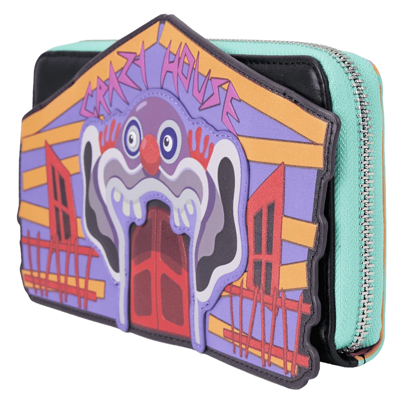 LOUNGEFLY Killer Klowns From Outer Space Zip-Around Wristlet Wallet 4 LOUNGEFLY Killer Klowns From Outer Space Zip-Around Wristlet Wallet - Image 2
