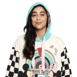 LOUNGEFLY Mickey & Minnie Date Night Diner Jukebox Unisex Hoodie -Animation Bag Store Ais1l8vqgruC2Oql2KI44WbjN24R5Nry44zrzjvb