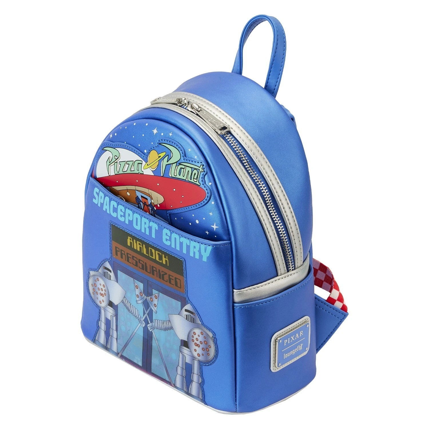 LOUNGEFLY Toy Story Pizza Planet Space Entry Mini Backpack 6 LOUNGEFLY Toy Story Pizza Planet Space Entry Mini Backpack - Image 4
