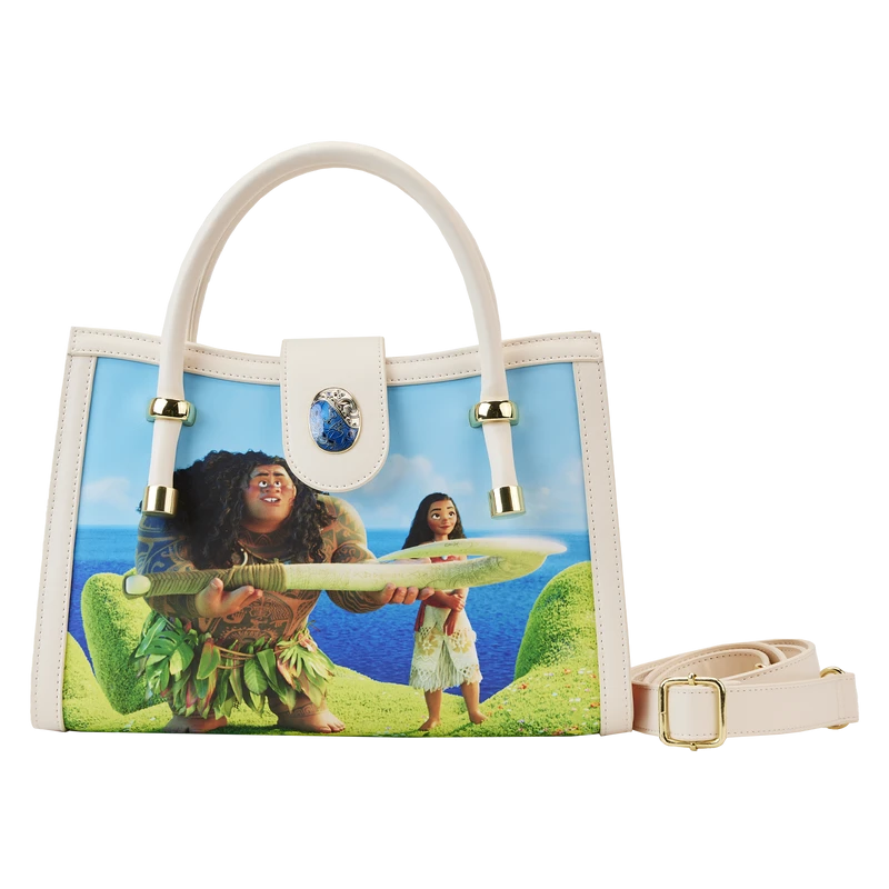LOUNGEFLY Moana Princess Scene Series Crossbody Bag 3 LOUNGEFLY Moana Princess Scene Series Crossbody Bag