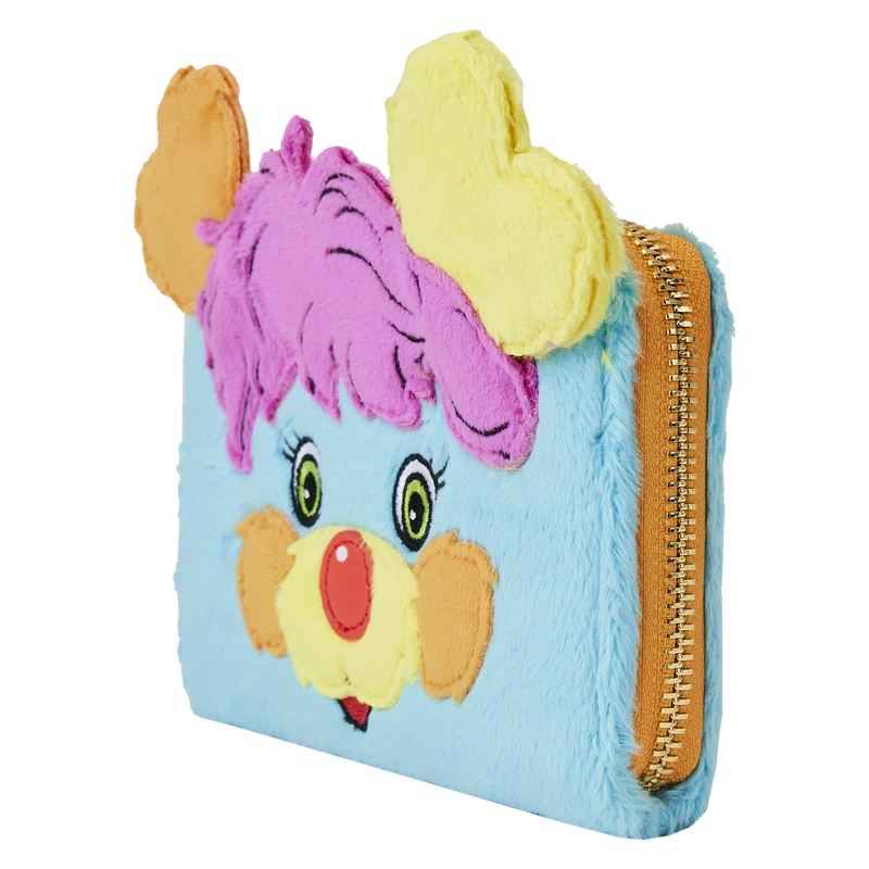LOUNGEFLY Popples Cosplay Plush Zip Around Wallet 4 LOUNGEFLY Popples Cosplay Plush Zip Around Wallet - Image 2