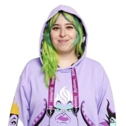 LOUNGEFLY Villains Curse Your Hearts Unisex Hoodie -Animation Bag Store DWUmnHLOU86EgWzvH0n5CIcNEHusEXFl41lGQFlt