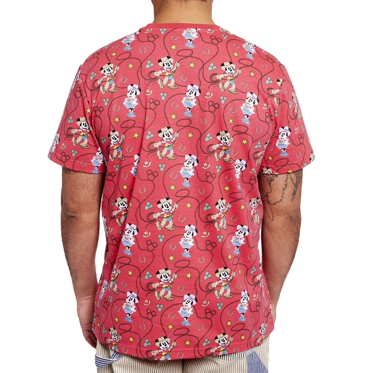 LOUNGEFLY Western Mickey & Minnie Lasso Unisex Tee 14 LOUNGEFLY Western Mickey & Minnie Lasso Unisex Tee - Image 12