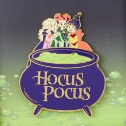 LOUNGEFLY Hocus Pocus Cauldron 3" Collector Box Sliding Pin -Animation Bag Store DrIMxhMgjx1ESZWzPauCKRdmEXtv3alpIv9Hopd7