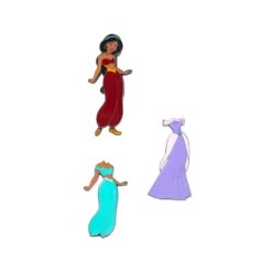 LOUNGEFLY Aladdin Jasmine Paper Doll Magnetic Pin Set -Animation Bag Store Eizaaf7cQsZdKm6WYtsSvCJ1qpzAM5y8wdTmWpnT