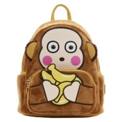 LOUNGEFLY Sanrio Monkichi Cosplay Mini Backpack