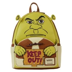 LOUNGEFLY Shrek Keep Out Cosplay Mini Backpack