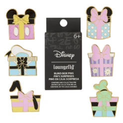 LOUNGEFLY Mickey Mouse And Friends Birthday Presents Mystery Box Pin