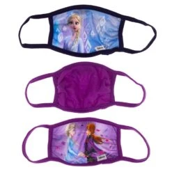 Bioworld Frozen Youth Face Covers 3 Pack