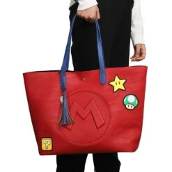 Bioworld Super Mario Mixed Icons Tote Bag -Animation Bag Store Fyhzy0gTm2izv8e3qTRGXDdpa5CiJkBl1YplTq8C