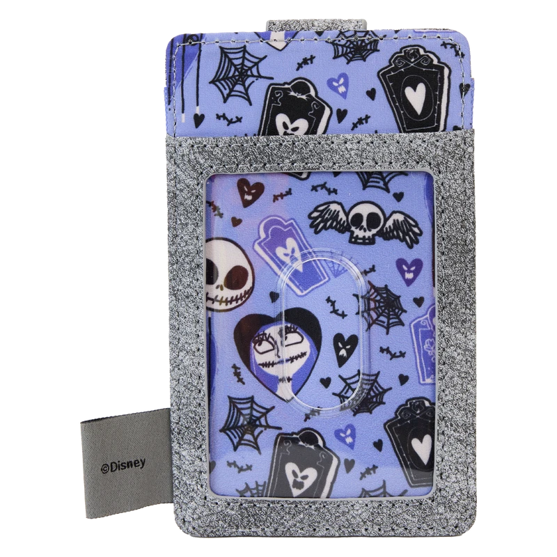 LOUNGEFLY Nightmare Before Christmas Jack & Sally Eternally Yours Tombstone Card Holder 5 LOUNGEFLY Nightmare Before Christmas Jack & Sally Eternally Yours Tombstone Card Holder - Image 3