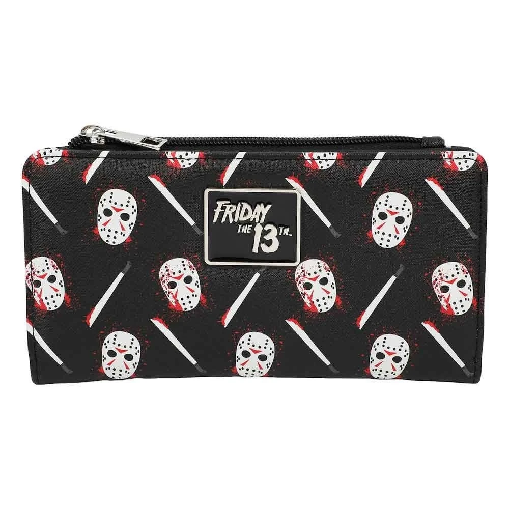 Bioworld Friday The 13th Jason Mask Bi-fold Wallet 3 Bioworld Friday The 13th Jason Mask Bi-fold Wallet