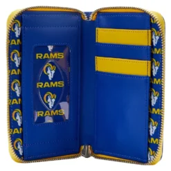 LOUNGEFLY NFL Los Angeles Rams Patches Zip Around Wallet -Animation Bag Store GjcQGQWmY6tqUZA95STJ8ah895ApvqgLn7SYqIpU