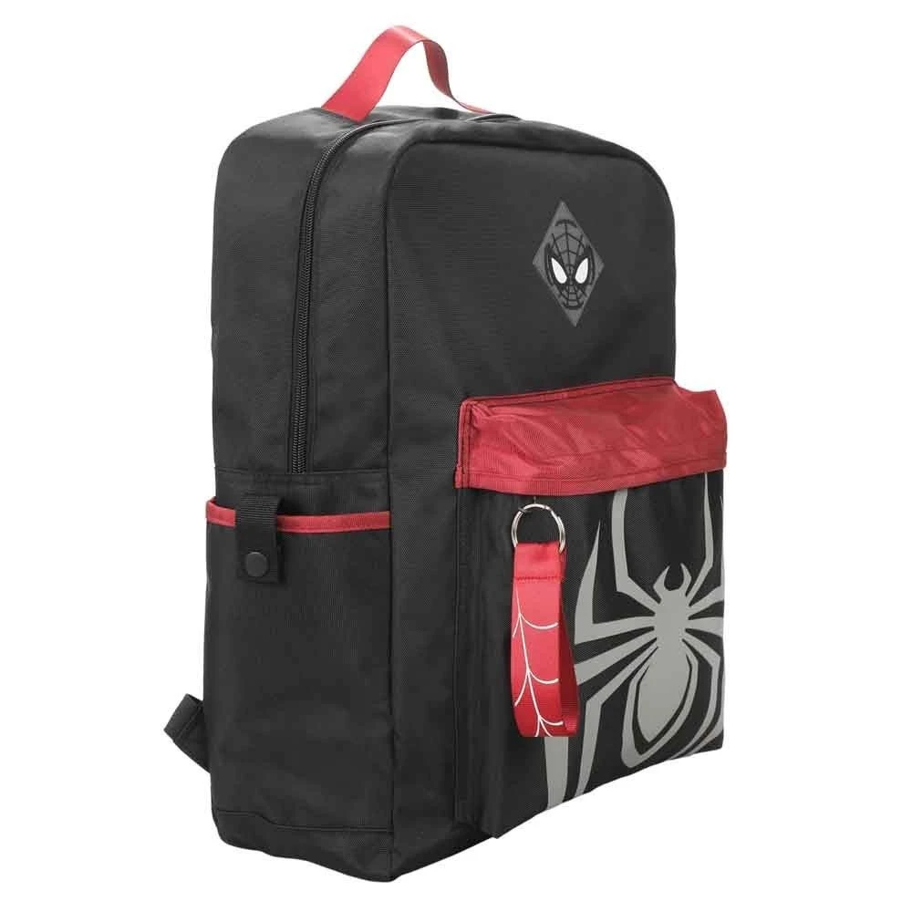 Bioworld Marvel Spider-Man Miles Morales Reflective Print Laptop Backpack 5 Bioworld Marvel Spider-Man Miles Morales Reflective Print Laptop Backpack - Image 3
