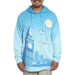 LOUNGEFLY Peter Pan You Can Fly Glow Unisex Hoodie