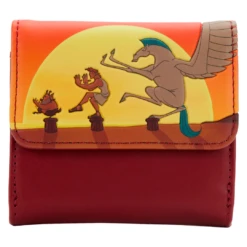 Loungefly Hercules 25th Anniversary Sunset Bi-Fold Wallet