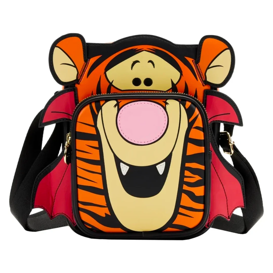 LOUNGEFLY Winnie The Pooh Vampire Tigger Cosplay Passport Bag 3 LOUNGEFLY Winnie The Pooh Vampire Tigger Cosplay Passport Bag