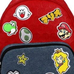 Bioworld Nintendo Super Mario Icon Patches Embossed Mini Backpack 10 Bioworld Nintendo Super Mario Icon Patches Embossed Mini Backpack -Animation Bag Store JSHM39X0cf18mHw7IKC9QKuEwPM5NOSJeNaLn5ut