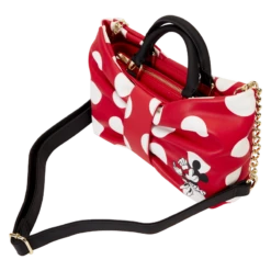 LOUNGEFLY Minnie Mouse Rocks The Dots Classic Bow Figural Crossbody Bag 9 LOUNGEFLY Minnie Mouse Rocks The Dots Classic Bow Figural Crossbody Bag -Animation Bag Store K0kRg0L9fiHXznjoSnYyl12d1csgP7mkEU6tuHYJ