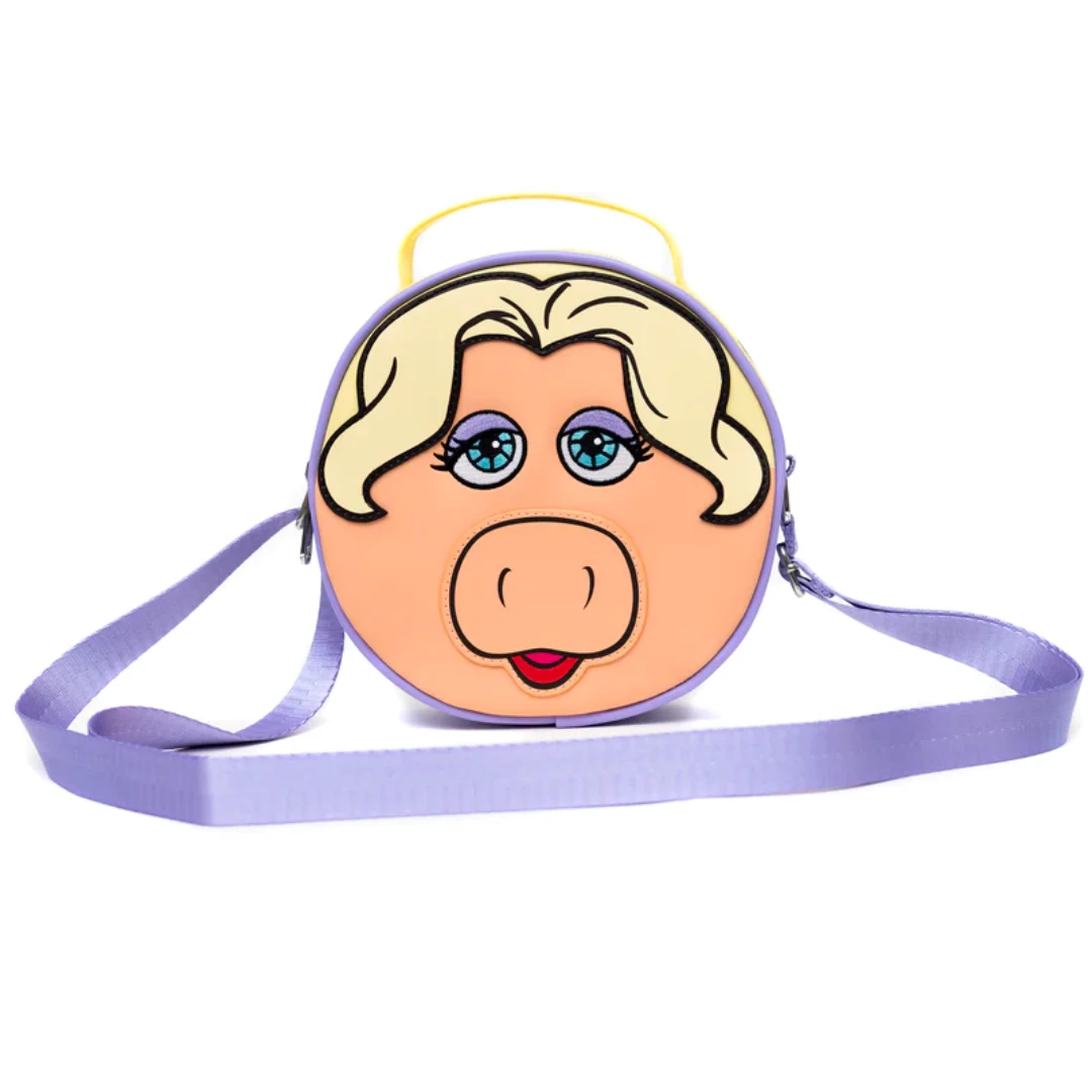 The Muppets Miss Piggy Face Round Crossbody Bag 5 The Muppets Miss Piggy Face Round Crossbody Bag - Image 3
