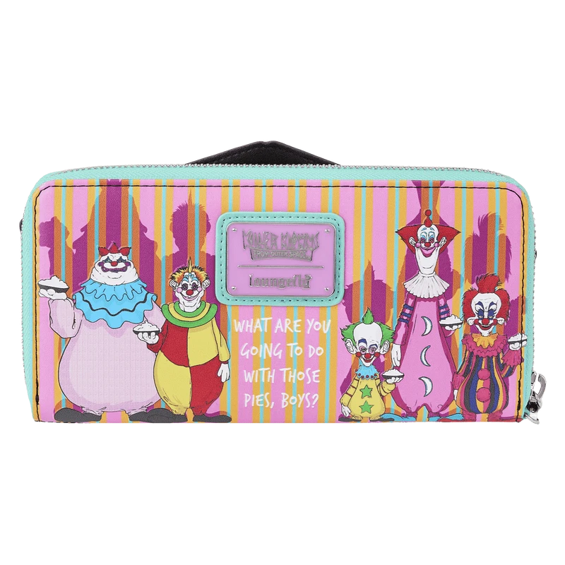LOUNGEFLY Killer Klowns From Outer Space Zip-Around Wristlet Wallet 5 LOUNGEFLY Killer Klowns From Outer Space Zip-Around Wristlet Wallet - Image 3
