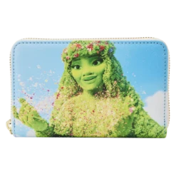 LOUNGEFLY Moana Princess Scene Series Zip Around Wallet