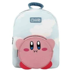 Bioworld Kirby Die-Cut Pocket & Cloud Mini Backpack