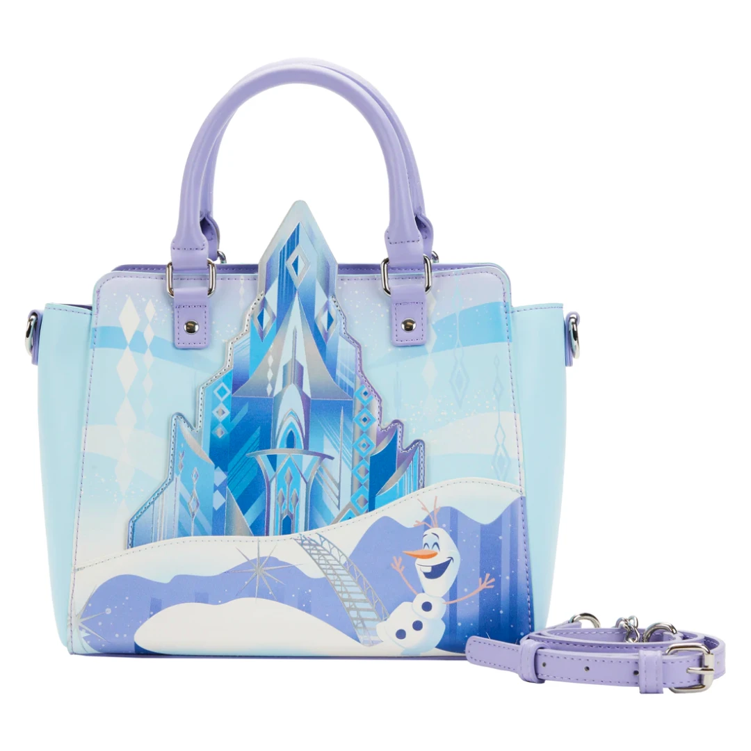 Loungefly Frozen Princess Castle Crossbody 3 Loungefly Frozen Princess Castle Crossbody