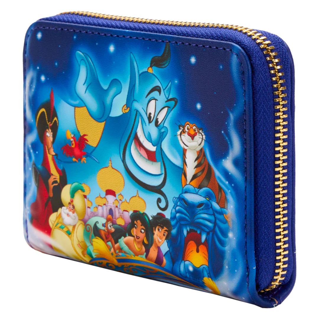 Loungefly Aladdin 30th Anniversary Zip Around Wallet 4 Loungefly Aladdin 30th Anniversary Zip Around Wallet - Image 2