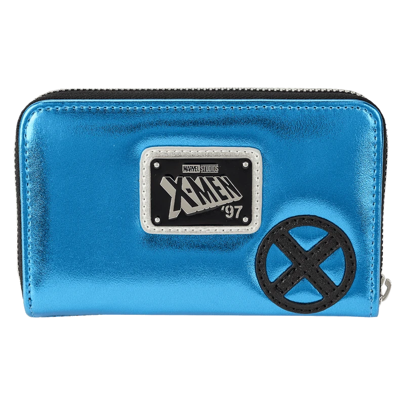 LOUNGEFLY Marvel Metallic X-Men Wolverine Cosplay Zip-Around Wallet 5 LOUNGEFLY Marvel Metallic X-Men Wolverine Cosplay Zip-Around Wallet - Image 3
