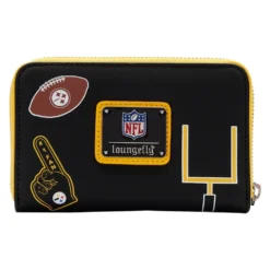 LOUNGEFLY NFL Pittsburgh Steelers Patches Zip Around Wallet -Animation Bag Store N8pNrijgsYIrKEhxuS3YhkOL3le7teEp9ROy9xAz
