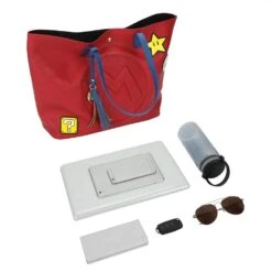 Bioworld Super Mario Mixed Icons Tote Bag -Animation Bag Store NwDSnFOvkDoyHO05b8uzQuTWxiYXNydIYolOsiNj
