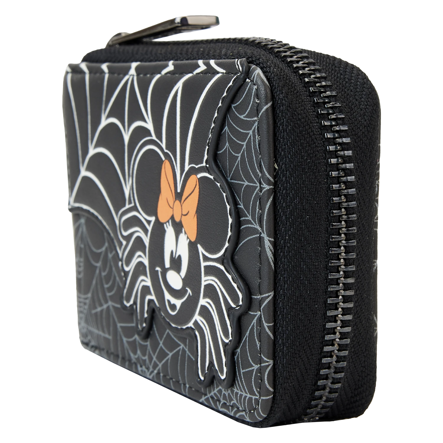 LOUNGEFLY Minnie Mouse Spider Glow Accordion Wallet 5 LOUNGEFLY Minnie Mouse Spider Glow Accordion Wallet - Image 3