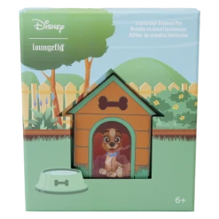 LOUNGEFLY I Heart Disney Dogs Dog House 3" Collector Box Triple Lenticular Pin