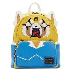LOUNGEFLY Sanrio Aggretsuko Two Face Cosplay Mini Backpack