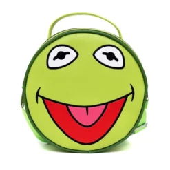 The Muppets Kermit Face Round Crossbody Bag