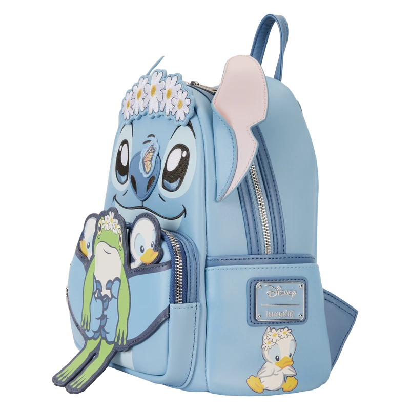 LOUNGEFLY Stitch Springtime Daisy Cosplay Mini Backpack 6 LOUNGEFLY Stitch Springtime Daisy Cosplay Mini Backpack - Image 4