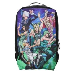 Bioworld JoJo's Bizarre Adventure Print Laptop Backpack