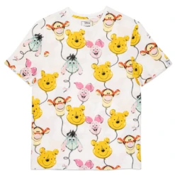 Loungefly Winnie The Pooh Gang Balloon AOP Unisex Tee