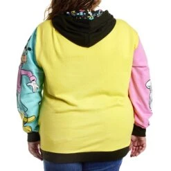 LOUNGEFLY D100 Mickey & Friends Classic Color Block Unisex Hoodie 33 LOUNGEFLY D100 Mickey & Friends Classic Color Block Unisex Hoodie -Animation Bag Store SFtYozZfjh3ITUoxled7Kgr0VcLrnfBa60MTjASo