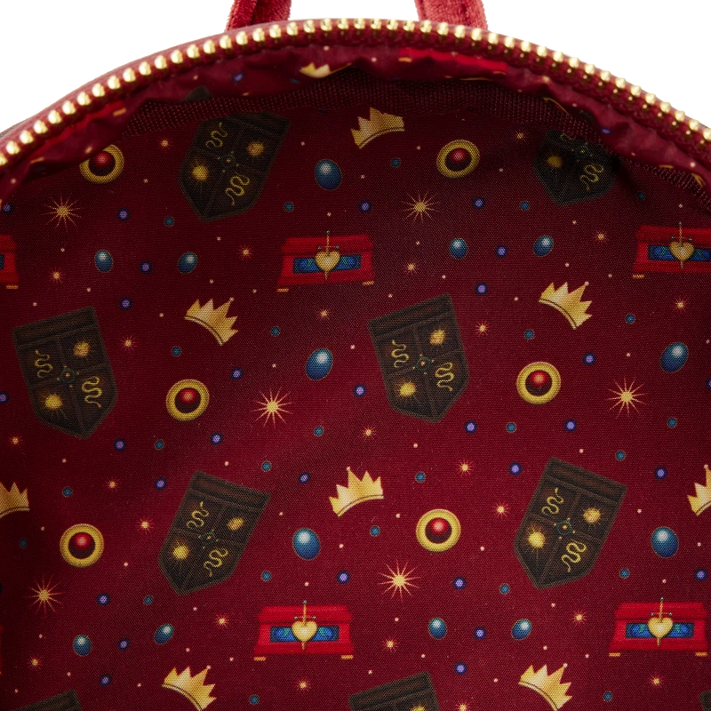 LOUNGEFLY Snow White Evil Queen Throne Mini Backpack 8 LOUNGEFLY Snow White Evil Queen Throne Mini Backpack - Image 6
