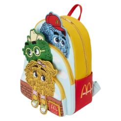 LOUNGEFLY McDonald's Vintage Fry Kids Triple Pocket Mini Backpack -Animation Bag Store TLkhCql35bpviIXbGDbWqVoI6XG7vxUoMIvpweOX