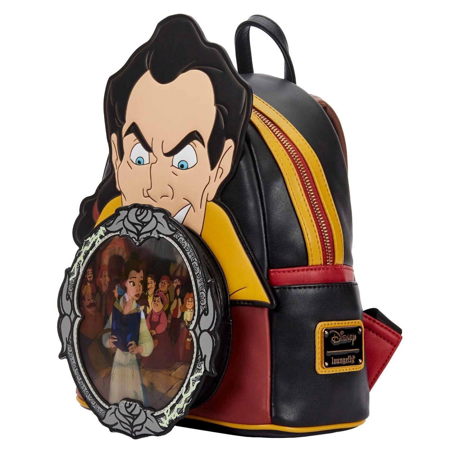 Loungefly Villains Scene Gaston Mini Backpack 5 Loungefly Villains Scene Gaston Mini Backpack - Image 3
