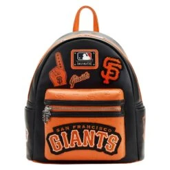 LOUNGEFLY MLB San Francisco Giants Patches Mini Backpack