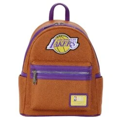 Loungefly NBA LA Lakers Basketball Mini Backpack