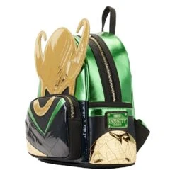 LOUNGEFLY Marvel Metallic Loki Mini Backpack -Animation Bag Store VJNu3V3pmwzCKgU3BnQ6CiVlPAEVUVcUwrW5I0Ve