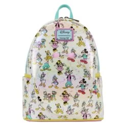 LOUNGEFLY Mickey & Friends Classic All-Over Print Iridescent Mini Backpack With Ear Headband 15 LOUNGEFLY Mickey & Friends Classic All-Over Print Iridescent Mini Backpack With Ear Headband -Animation Bag Store VKSISwFNWe7zWW4xWHOjg6H67FwfHtCiZ0JpuKAG