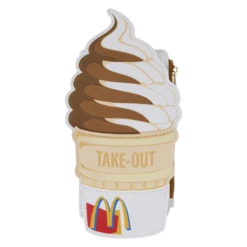 LOUNGEFLY McDonald's Soft Serve Ice Cream Cone Card Holder