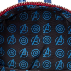 LOUNGEFLY Marvel Metallic Captain America Cosplay Mini Backpack -Animation Bag Store XGwZDBeuf6NTYliipG3IrmH8RkYQOY2fvRPRDxk4